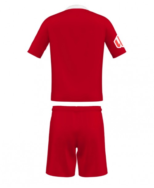 Günstige Sevilla Auswärts Trikotsatzt Kinder 2025-26 Kurzarm (+ Kurze Hosen)